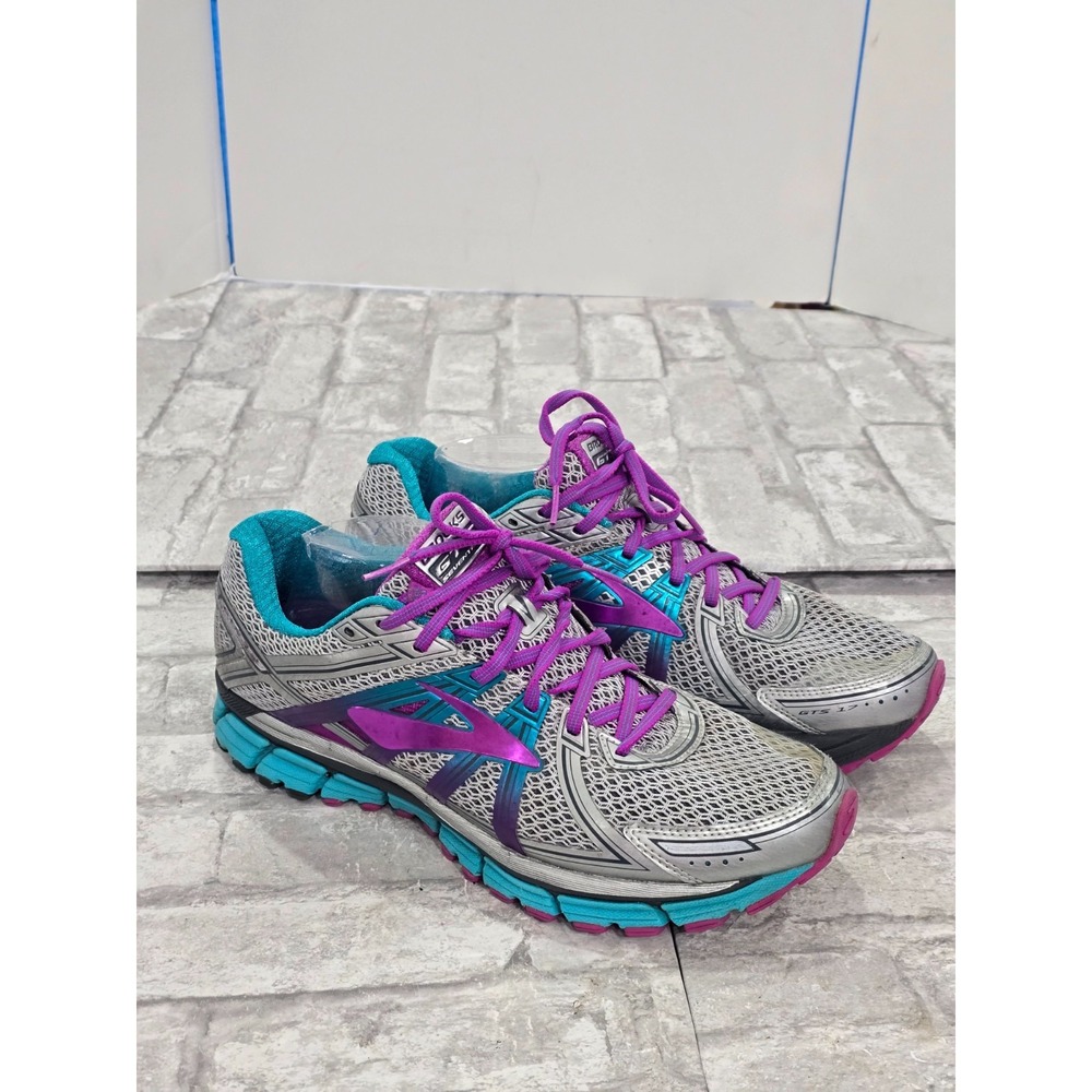 Brooks Adrenaline GTS 17 Women's Size 13 B (Medium) Running Shoes Gray, UK 11